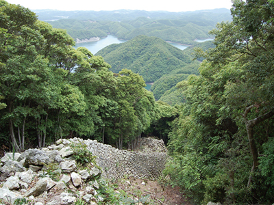 古代山城・金田城（対馬）