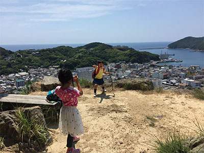 山城トレッキング（対馬）