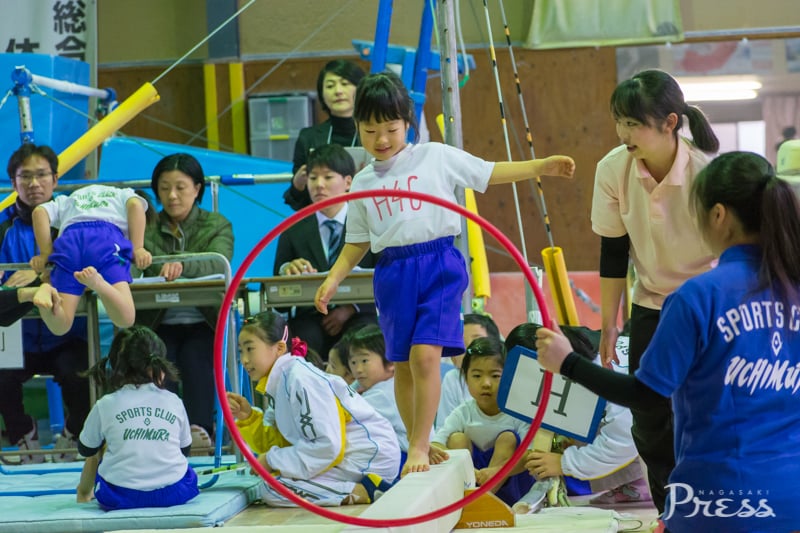 【第13回諫早カップ体操競技選手権】<br>競技（幼児）