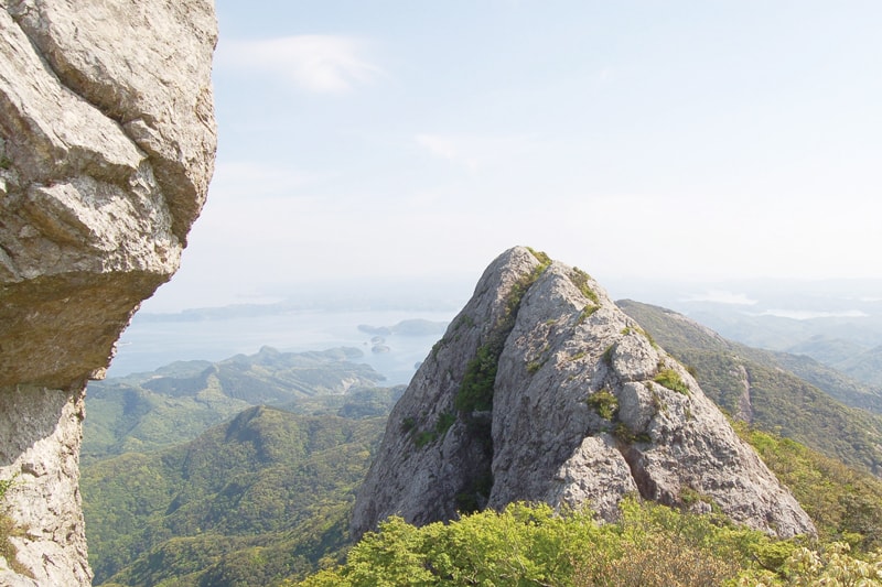 霊峰「白嶽」（対馬）