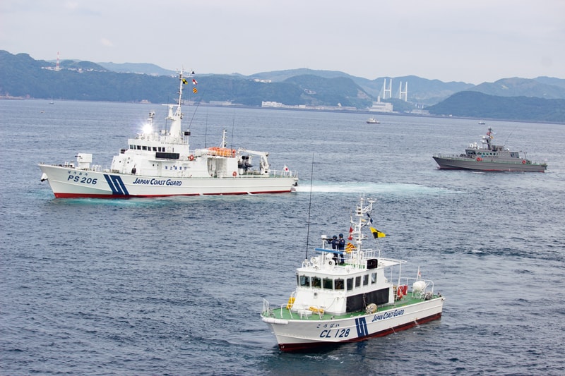 【長崎海上保安部情報】<br>巡視船「でじま」 体験航海<br>海上保安制度創設70周年記念