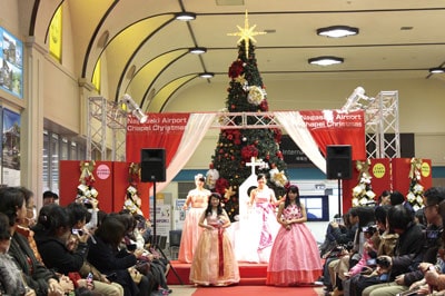 長崎空港クリスマスファッションショー