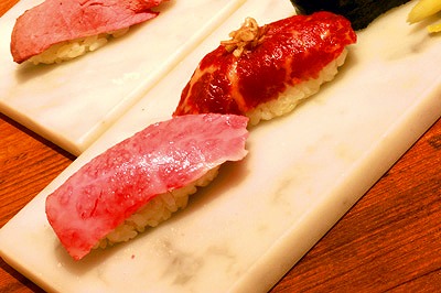 長崎 肉寿司