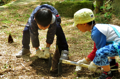 【中止】〈ながさき県民の森〉親子でタケノコ掘り体験　2020/4/11(土)