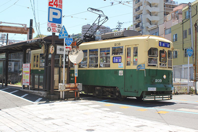 〈長崎の路面電車vol.2〉「路面電車」に乗って長崎のまちをぐるり！その①