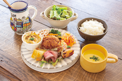 長崎県諫早市高城町8-17　cafe topor store　カフェの料理