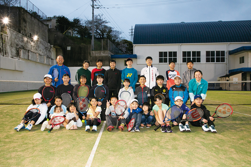 スポーツ トピックス テニススクール Team F ながさきプレスwebマガジン 長崎のタウン情報誌公式サイト