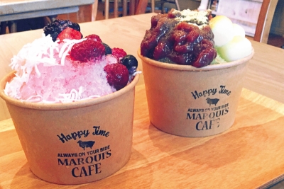 〈MARQUI’S CAFE〉夏の暑さを爽快に変えてくれる 2種類のかき氷が新登場!