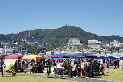 〈中央公園・湊公園〉まちぶらプロジェクト まちなか公園マルシェ　2020/12/6（日）