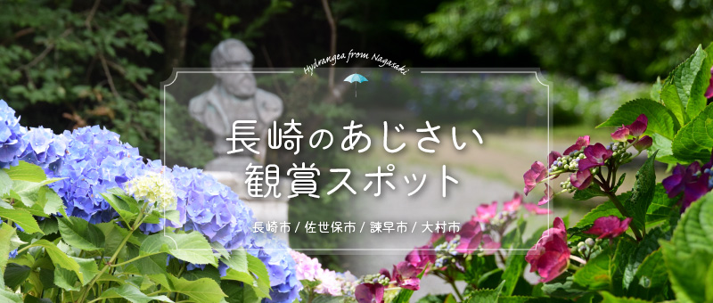 長崎の紫陽花鑑賞スポット