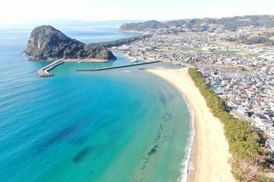 〈南島原市〉前浜海水浴場