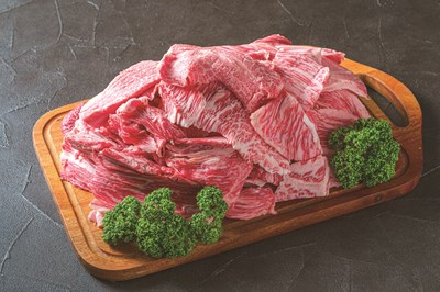 完売必須の超人気お肉メニュー 「佐賀牛切り落とし」で至福のひとときを。