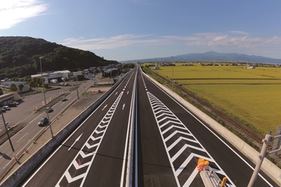 森山東IC～森山IC区間が開通 約3.3㎞の距離が通行可能に！