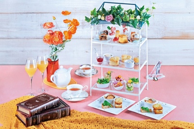 〈ANAクラウンプラザホテル長崎グラバーヒル〉ヨーロッパの春心地にどっぷりと浸る優雅なアフタヌーンティー・タイム