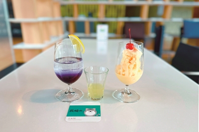 暑い季節にピッタリのメニュー美術館鑑賞のお供にぜひ！