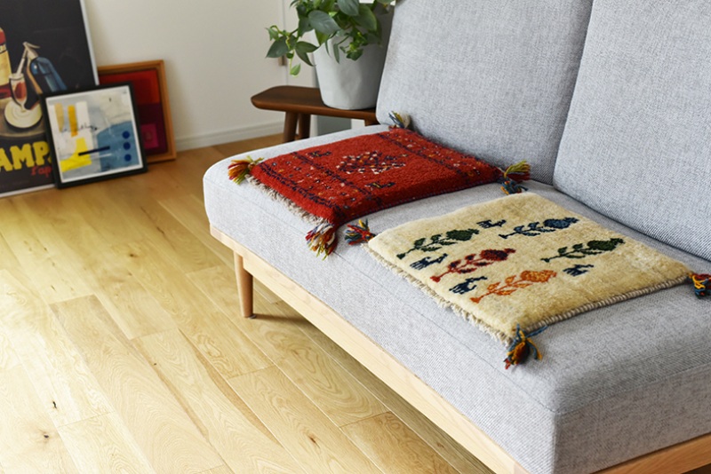 東京〈Layout〉から〈kuriya〉にやってきたラグ