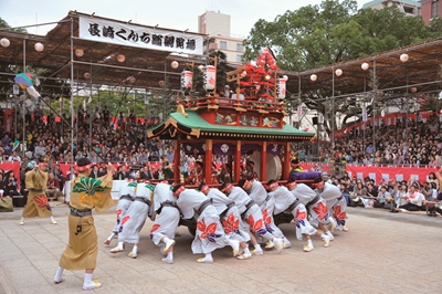 長崎くんち2025- 踊町：新大工町（詩舞・曳壇尻）