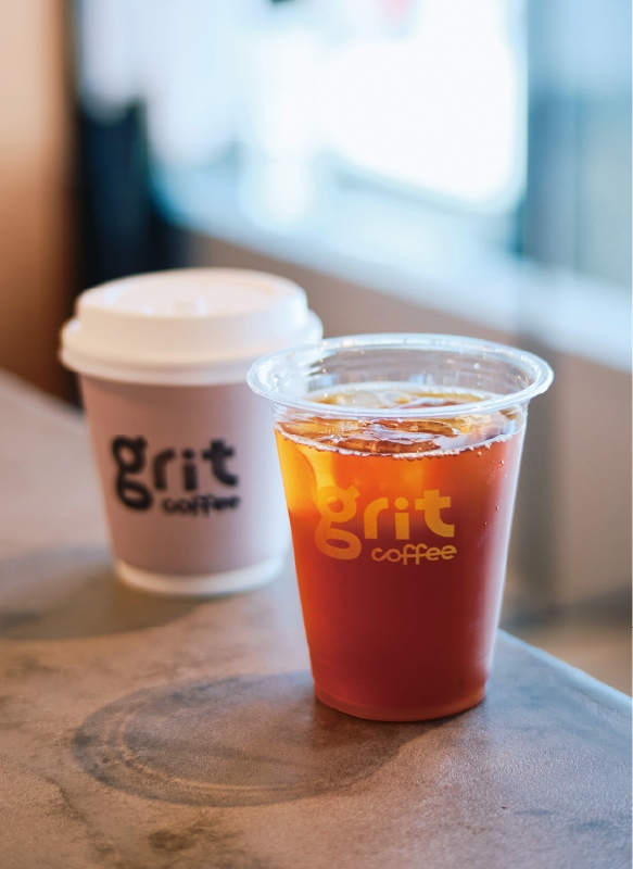 grit coffee｢ハンドドリップコーヒー」600円～
