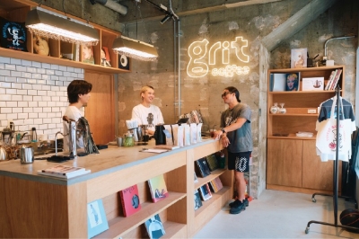 grit coffee内観