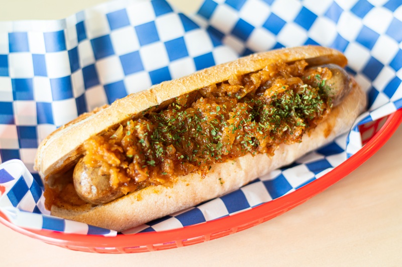 「自家製HOT DOG」