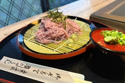 「梅ざるそうめん」