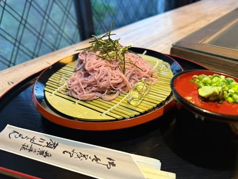 「梅ざるそうめん」