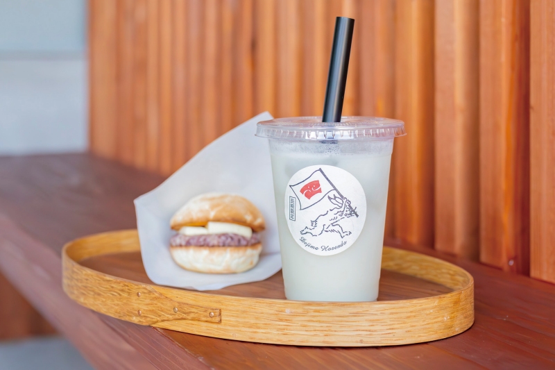 甘味処 AMACHA MARUYAMA「白あまざけソーダ（L）」750円