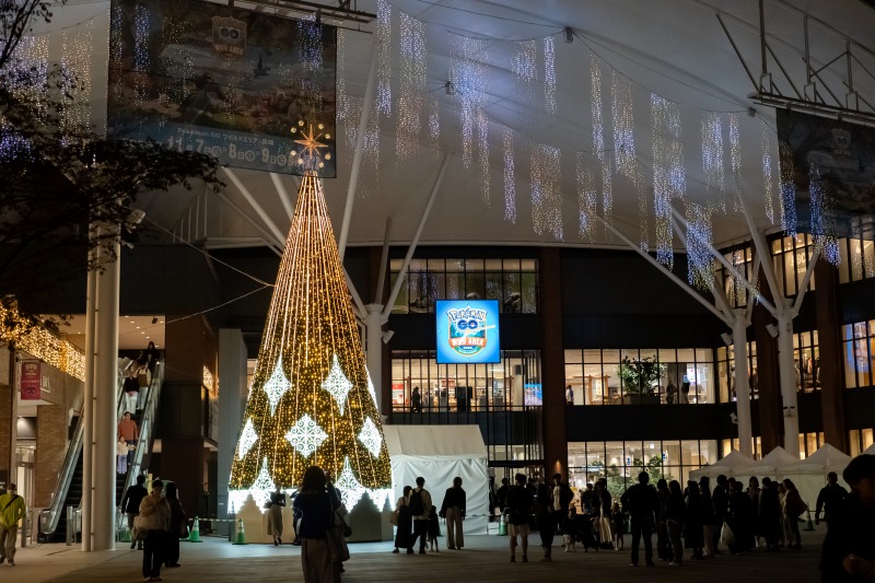 アミュプラザのイルミネーション