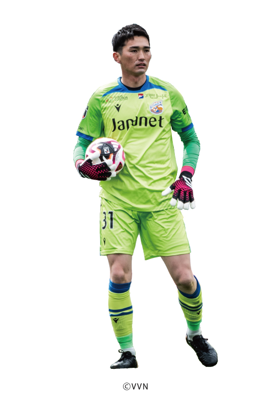 原田岳 選手の全身写真