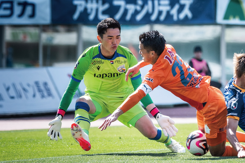 原田岳 選手のプレーの様子①