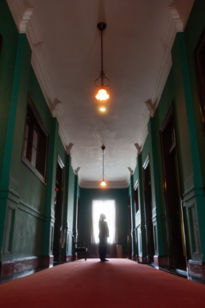 旧香港上海銀行 内観(廊下)