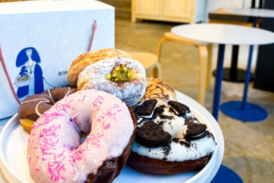 ドーナツの人気店〈オルガ・ル・ボン・ボンドーナツ〉の期間限定ショップが長崎スタジアムシティにオープン！