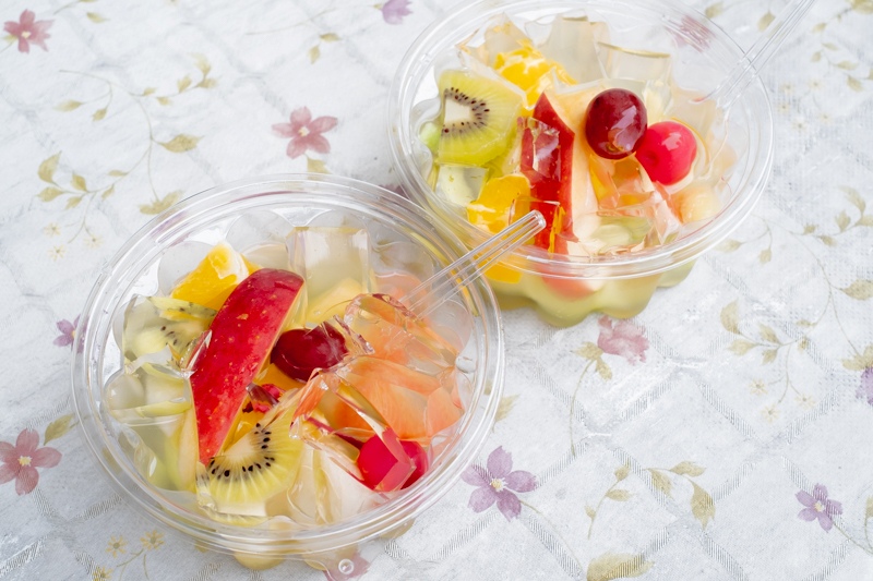 シマダ果実店「フルーツポンチ」350円