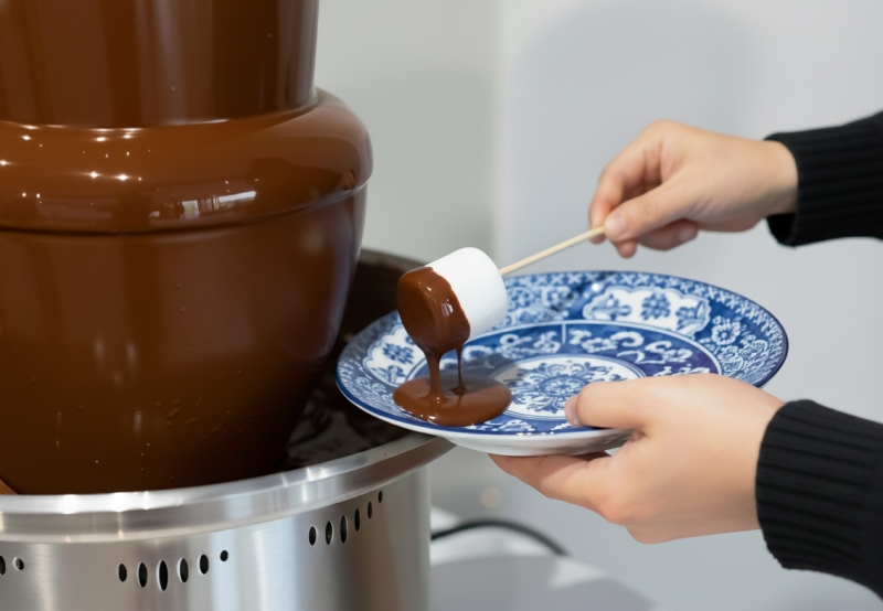 アリタ・マシュマロ・クリスマス2025 チョコレートファウンテン