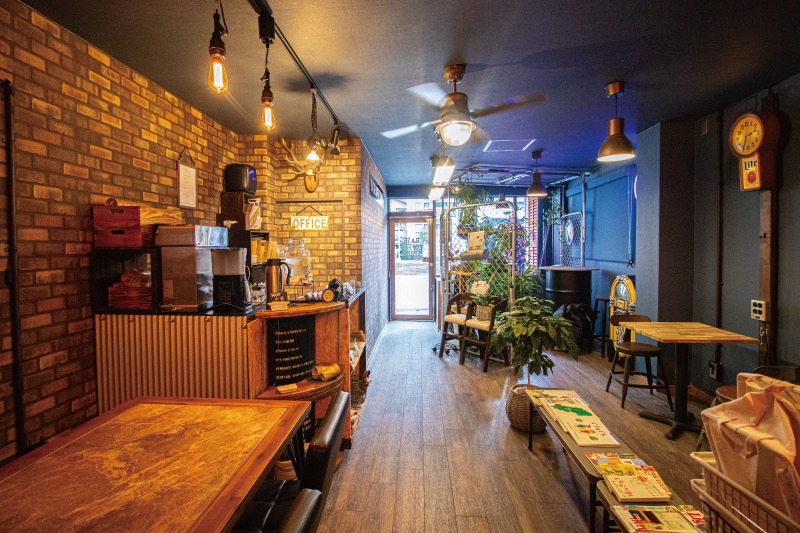 BASE COFFEE STAND　内観