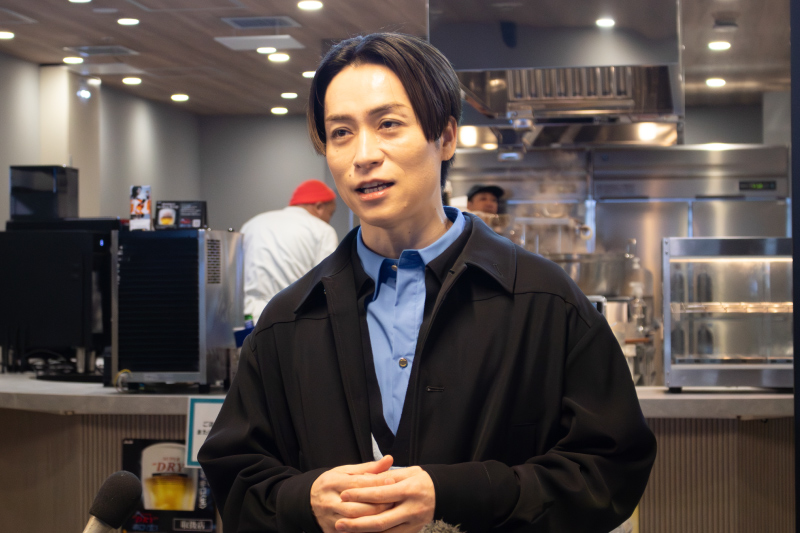 「九州へのコラボ店出店第一号が長崎でうれしい」と話すTETSUYAさん