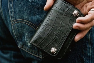 left hand leatherのレザーウォレット