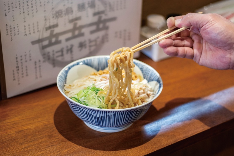 焼鳥麺場 五一五のネギ麺