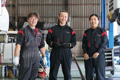 働きやすく、やりがいのある環境で働こう！！現在、整備士スタッフを大募集中！