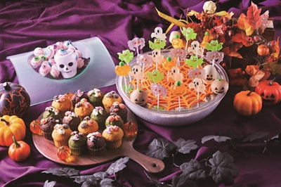 ホテルメイドの豪華＆色とりどりの料理がズラリ! ハロウィンナイトのディナービュッフェ